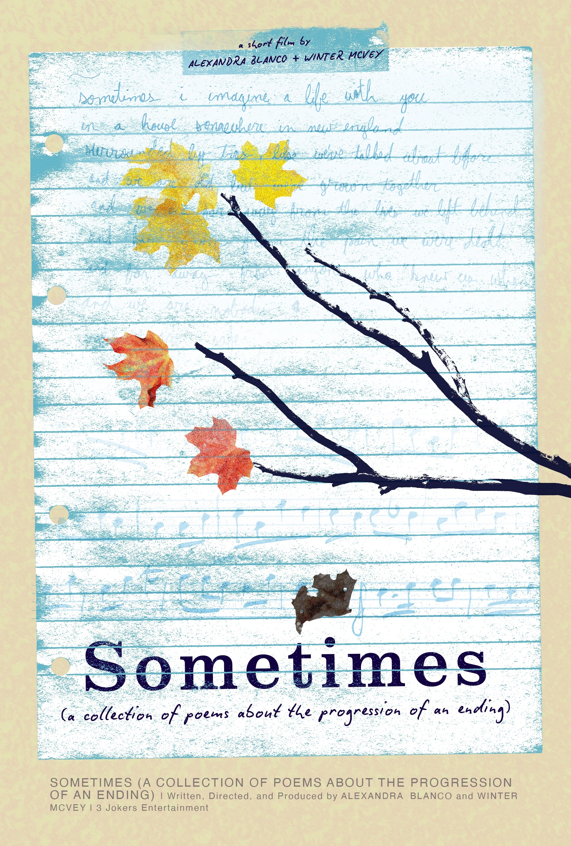 Sometimes: A Collection of Poems About the Progression of an Ending